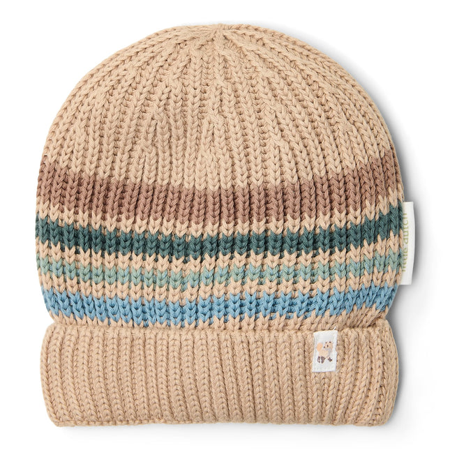 Strickmütze Taupe
