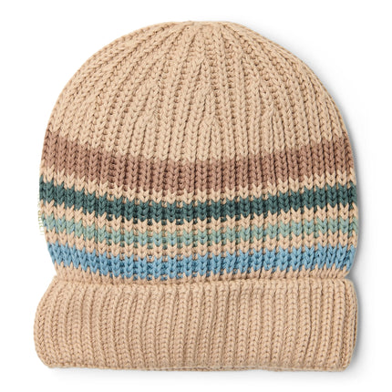 Strickmütze Taupe