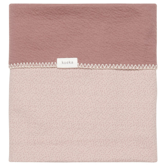 Koeka Wiegdeken Reversible Riga Grey Pink - Koeka - Babywinkel - 8718276190944