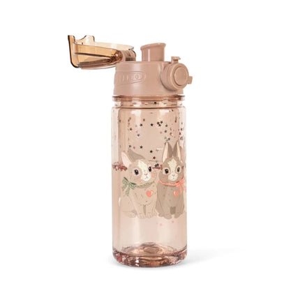 Konges Sløjd Drinkfles Glitter Bunny koop je bij Babywinkel