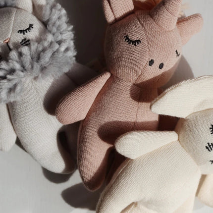 Konges Sløjd Mini Knuffel Gebroken Wit 16cm koop je bij Babywinkel