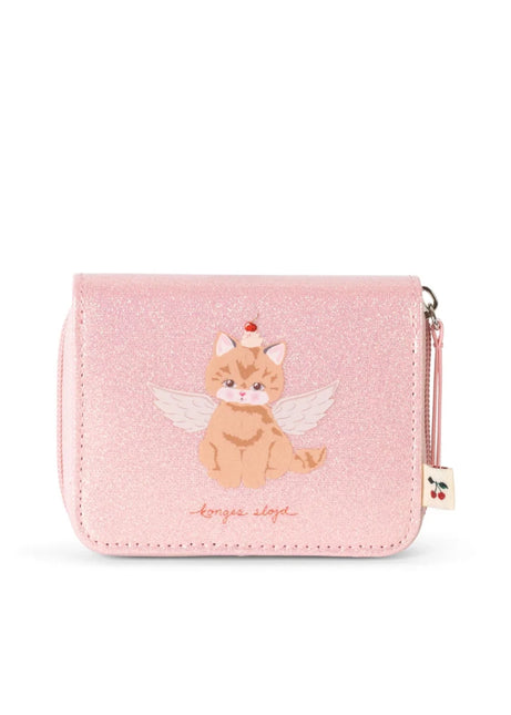 Konges Sløjd Portemonnee Kat Cerise Glitter Pink koop je bij Babywinkel