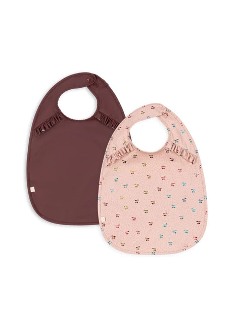 Konges Sløjd Slabbetje Cherry Glitter 2St koop je bij Babywinkel