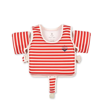 Konges Slojd Badejacke Stripe Rouge 3-6 Jahre