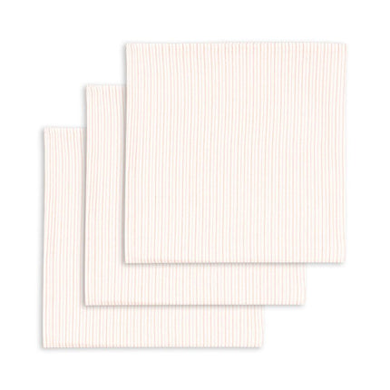 Konges Sløjd 3 Stuks Monddoekjes Stripie Petite Rose koop je bij Babywinkel