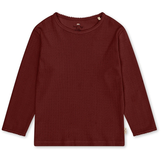 Konges Slojd Baby Shirt Minnie Jolly Red - Konges Slojd - Babywinkel - 5715404129305