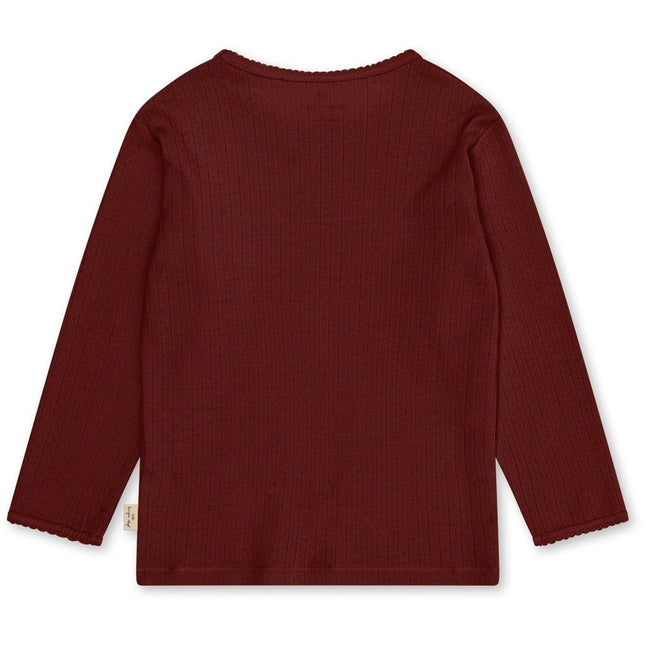 Konges Slojd Baby Shirt Minnie Jolly Red - Konges Slojd - Babywinkel - 5715404129305
