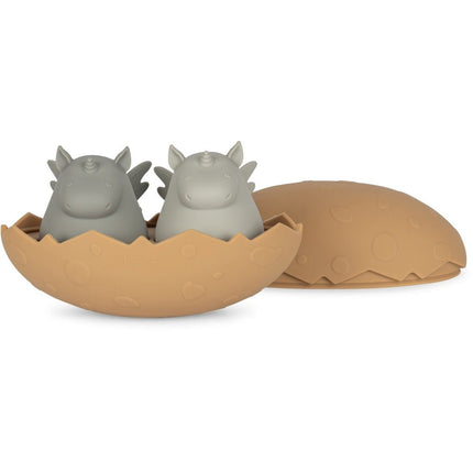 Konges Slojd Badspeelgoed Dino Egg Almond Mix - Konges Slojd - Babywinkel - 5715404094375