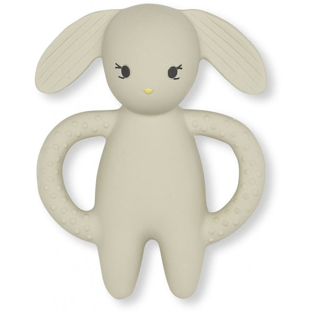 Konges Slojd Bijtring Rabbit Clay 13x10cm - Konges Slojd - Babywinkel - 5712982350831