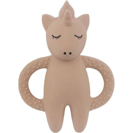 Konges Slojd Bijtring Unicorn Rose 13x10cm - Konges Slojd - Babywinkel - 5712982337856