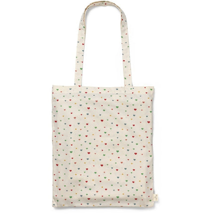 Konges Slojd Dekbedovertrek Wieg Baby Multi Hearts - Konges Slojd - Babywinkel - 5715404055581