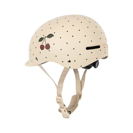 Konges Sløjd Fietshelm Navy Dots 47 - 51 koop je bij Babywinkel