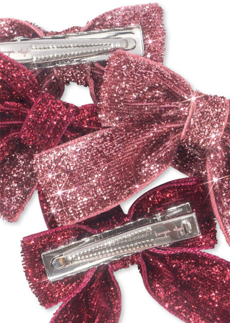 Konges Slojd Haarspeldje Baby Strik Pink Mix 4St koop je bij Babywinkel