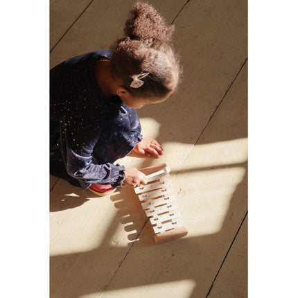 Konges Slojd Houten Speelgoed Music Xylophone Lemon And Cherry Fsc Lemon - Konges Slojd - Babywinkel - 5715404048675