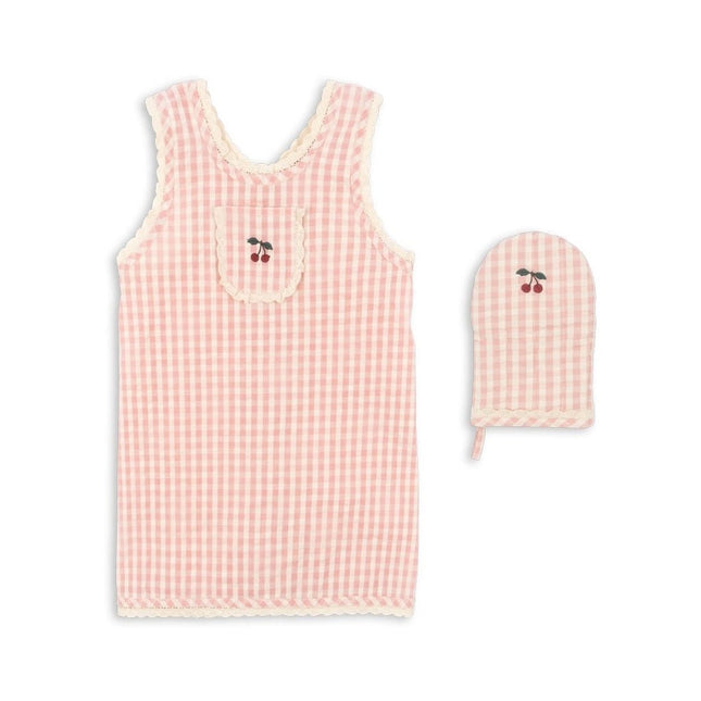 Konges Slojd Keukenschort Kind Set Cherry koop je bij Babywinkel