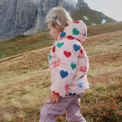 Konges Slojd Kinderjas Nuka Coeur Rose Coloré - Konges Slojd - Babywinkel - 5715681089286