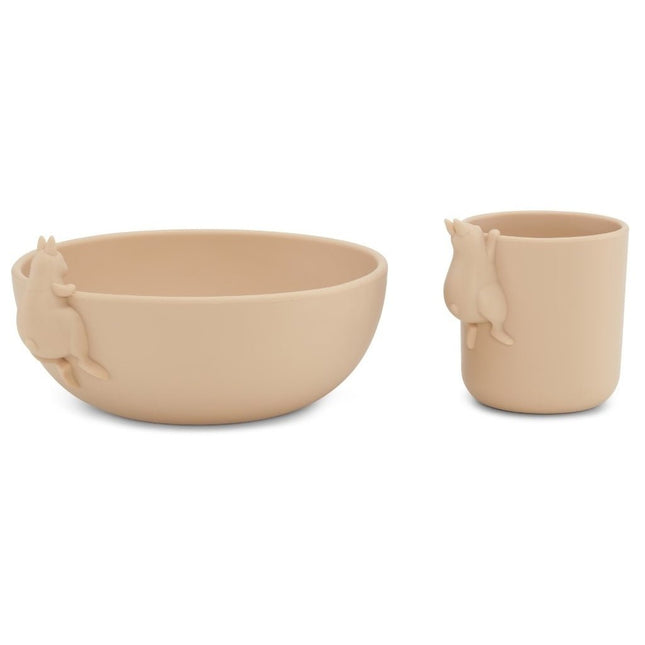 Konges Slojd Kinderservies Set Bunny Shell 2 Delig koop je bij Babywinkel