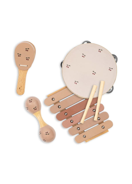 Konges Slojd Muziek Set Cherry Glossy Cherry koop je bij Babywinkel