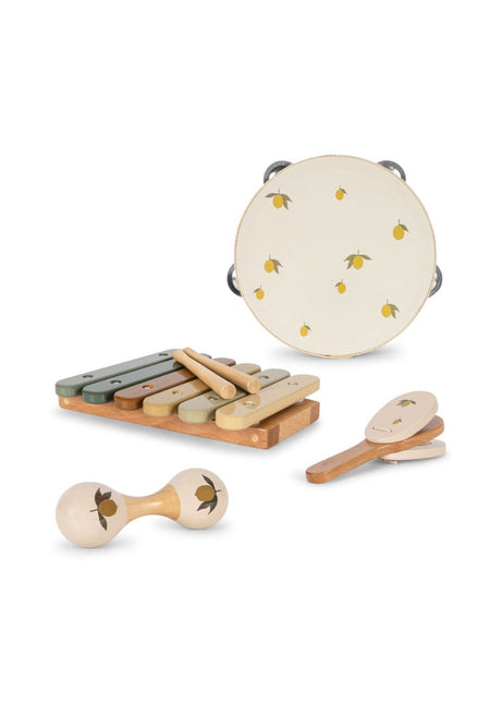 Konges Slojd Muziekset Lemon 5 delig koop je bij Babywinkel