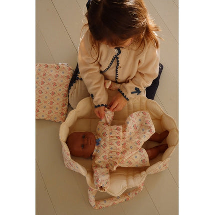 Konges Slojd Poppen Reiswieg Fleur Decor - Konges Slojd - Babywinkel - 5715404342315