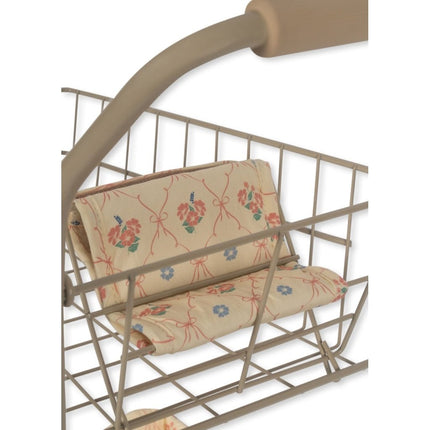 Konges Slojd Poppen Winkelwagen Fleur Decor - Konges Slojd - Babywinkel - 5715404342810