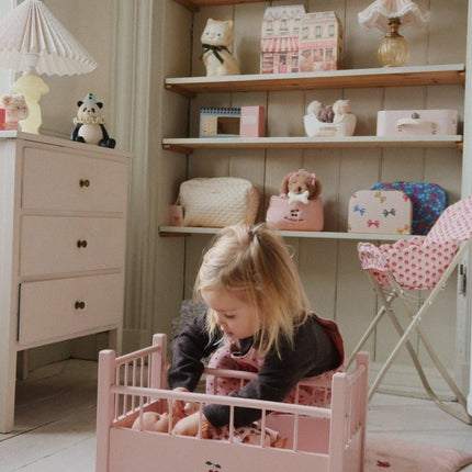 Konges Slojd Poppenbedje Pink - Babywinkel - 5715681108963