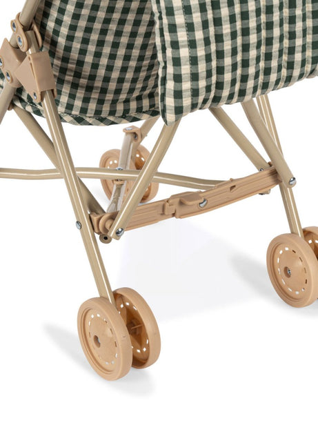 Konges Slojd Poppenbuggy Smoke Pine Check koop je bij Babywinkel