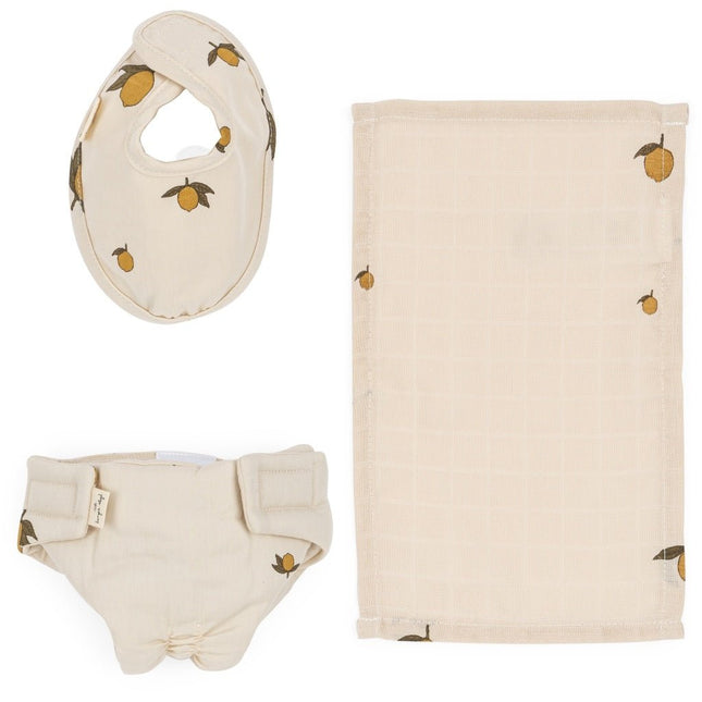 Konges Slojd Poppenkleertjes Set Lemon koop je bij Babywinkel
