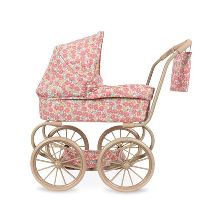 Konges Slojd Poppenwagen Minnie Pram Rose Anglaise - Babywinkel - 5715681055700