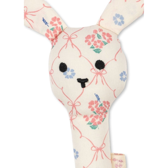 Konges Slojd Rammelaar Bunny Fleur Decor koop je bij Babywinkel