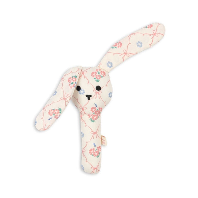 Konges Slojd Rammelaar Bunny Fleur Decor koop je bij Babywinkel