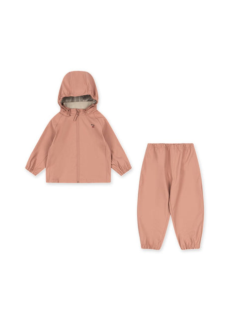 Konges Slojd Regenset Plainy Cameo Brown Cherry koop je bij Babywinkel