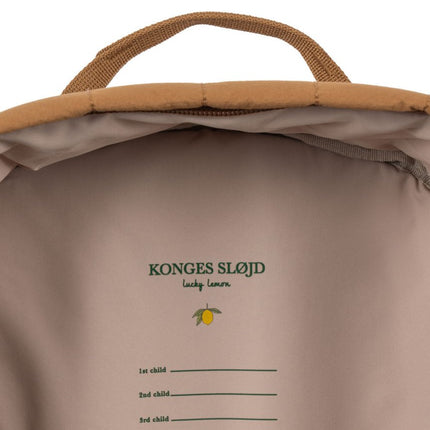 Konges Slojd Rugzak Lemon Miditobacco Brown - Konges Slojd - Babywinkel - 5715404262309