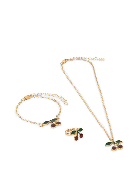 Konges Slojd Sieradenset Cherry Gold koop je bij Babywinkel