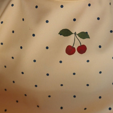 Konges Slojd Slabbetje Lange Mouwen Navy Dot Rain Washed 2St koop je bij Babywinkel