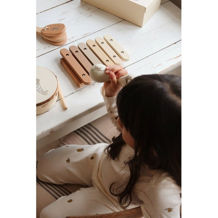 Konges Slojd Speelgoed Koffer Muziekinstrumenten 4 Delig - Konges Slojd - Babywinkel - 5712982389756
