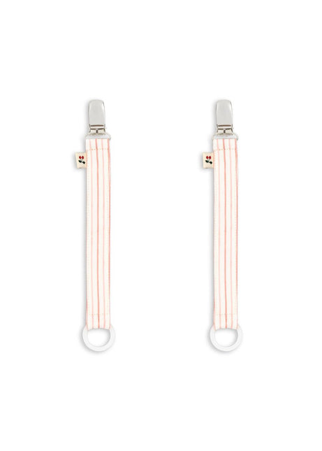 Konges Slojd Speenkoord Stripie Petite Rose 2St koop je bij Babywinkel