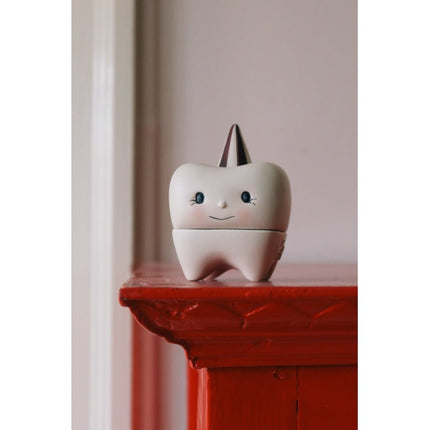 Konges Slojd Tandendoosje Off White 9Cm - Konges Slojd - Babywinkel - 5712982368669