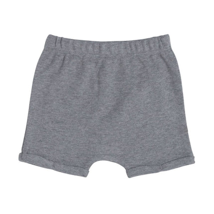 Kort broekje Melange grijs - Babywinkel - 8720512364156