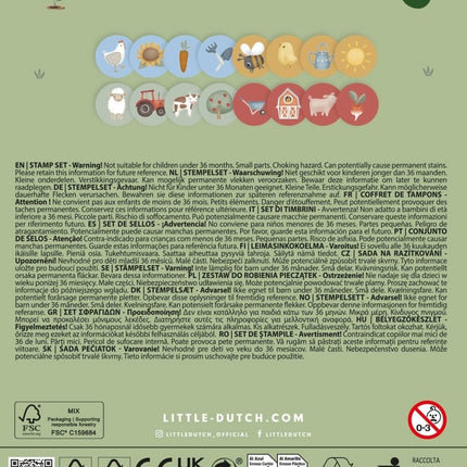 LD Stempelset Little Farm 12st koop je bij Babywinkel