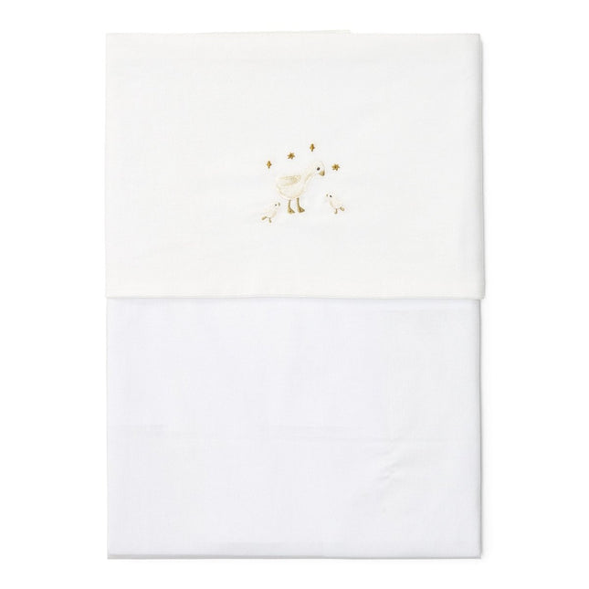 Ledikantlaken geborduurd - Little Farm koop je bij Babywinkel