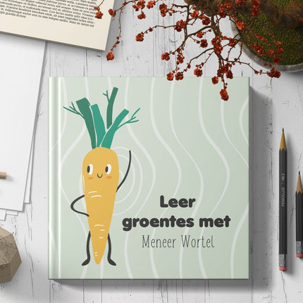 Leer groentes met meneer Wortel - Babywinkel - 9789083067797