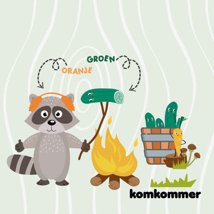 Leer groentes met meneer Wortel - Babywinkel - 9789083067797