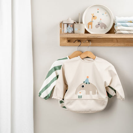 Leerbeker met tuit en handvatten Celebration Sand koop je bij Babywinkel