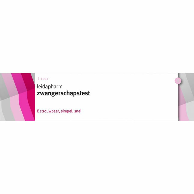 Leidapharm Zwangerschapstest 1St - Leidapharm - Babywinkel - 8712755213582