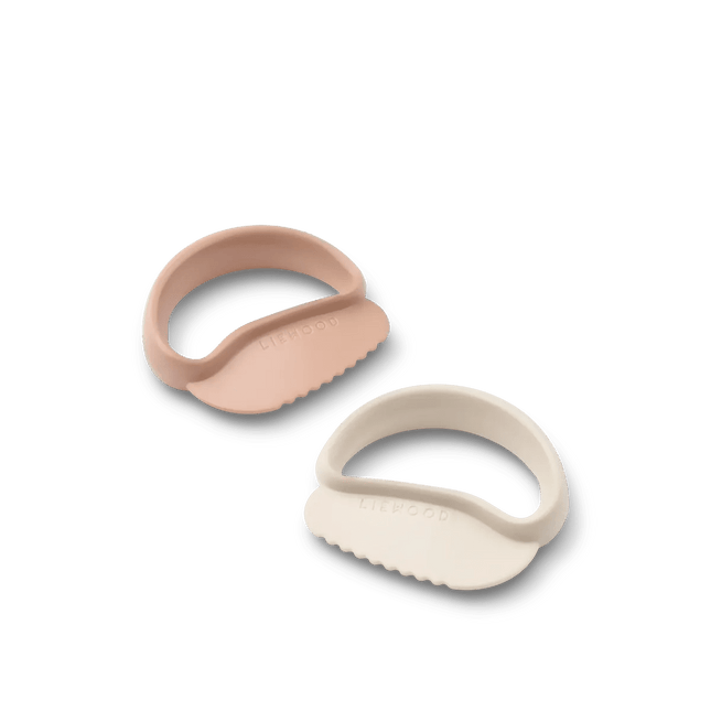 Liewood Baby Bestekset Riven Safe Cutter Pale Tuscany / Sandy koop je bij Babywinkel