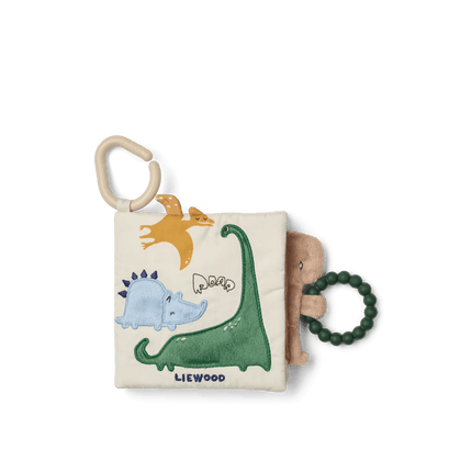 Liewood Baby Boekje Fey Dino Roar / Dove Blue koop je bij Babywinkel