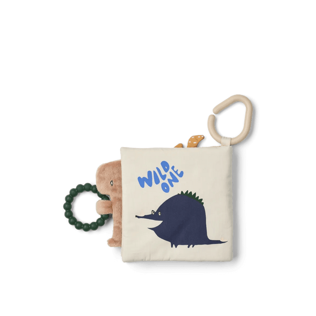 Liewood Baby Boekje Fey Dino Roar / Dove Blue koop je bij Babywinkel