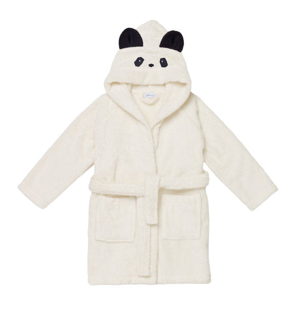 Liewood Badjas Baby Lily Panda Creme De La Creme koop je bij Babywinkel