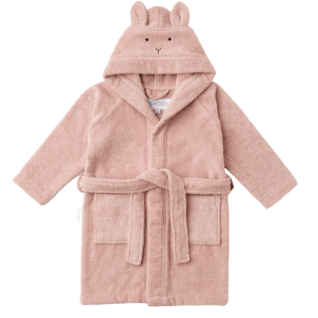 Liewood Badjas Baby Lily Rbbit Rose koop je bij Babywinkel